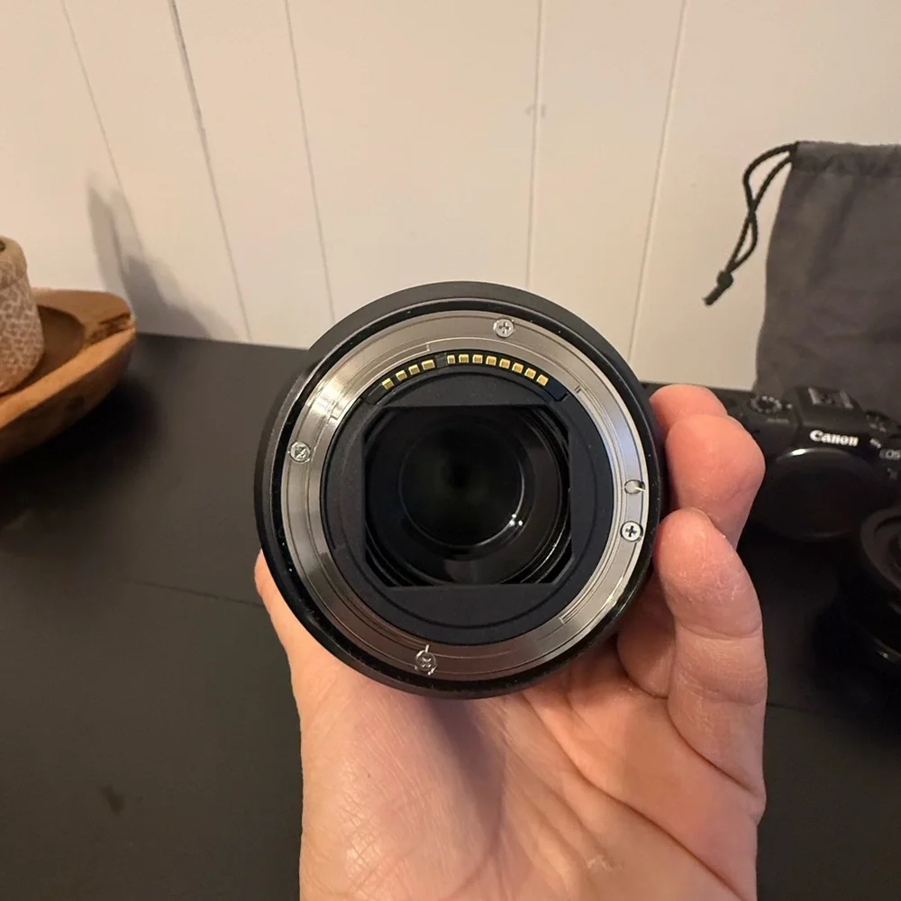 Canon Black Camera with Lens Set